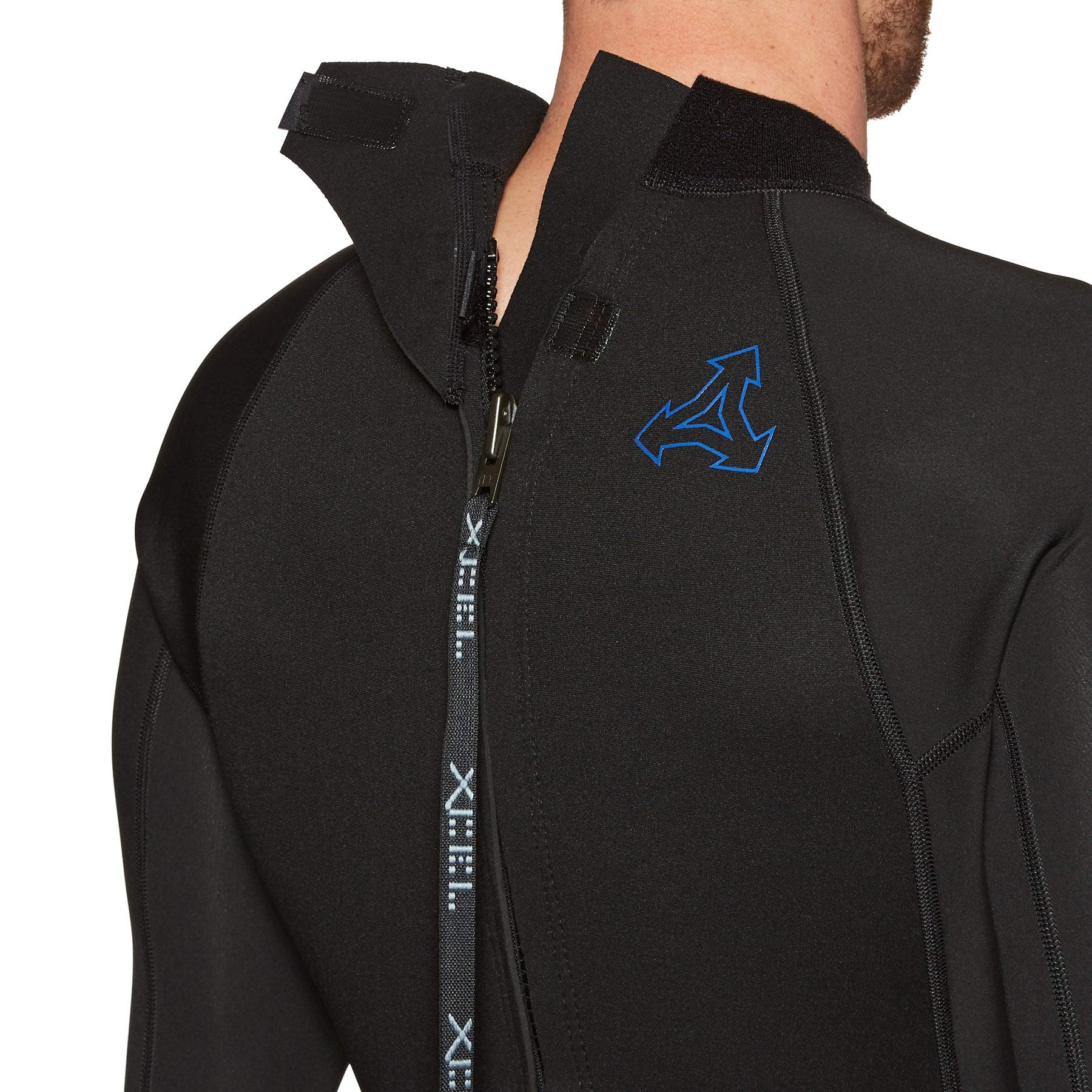 XCEL 3mm MEN'S XLフルスーツ サーフィン ウェットスーツ Amazon | XCEL メンズ Axis フラットロック 長袖 バックジップ 3/2mm